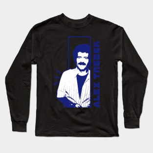 Alex trebek ||| Vintage style Long Sleeve T-Shirt